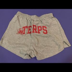 University of Maryland (medium terps shorts/tank)